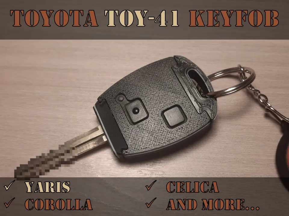 Toyota TOY41 KEYFOB - Yaris/Corolla/Celica