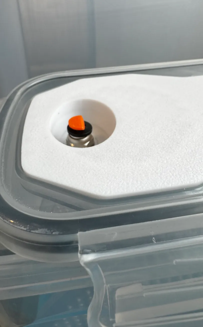 PTFE Lid for cereal box - dry box