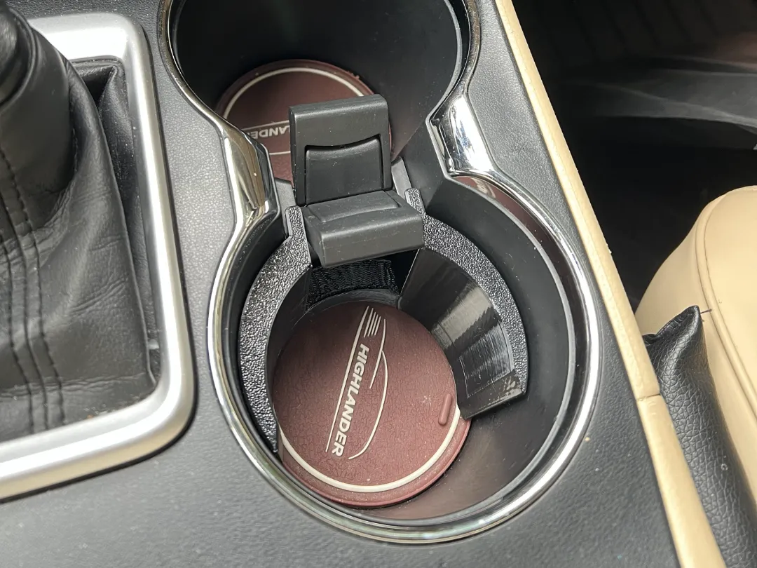 丰田汉兰达杯架优化支架  Highlander Cup Holder