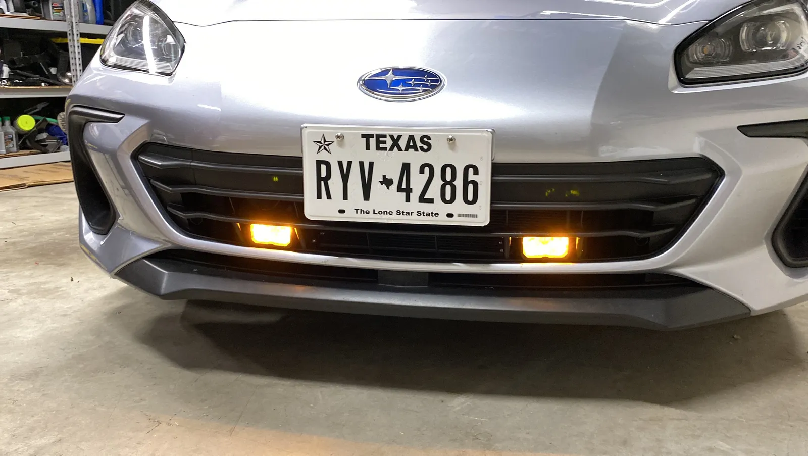 2022 + Subaru BRZ in-grill Fog Light Mounts (designed for Diode Dynamics SS2 SAE Fog Lights)