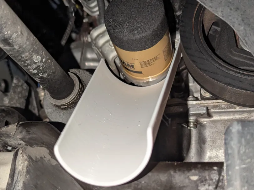 Honda oil filter funnel