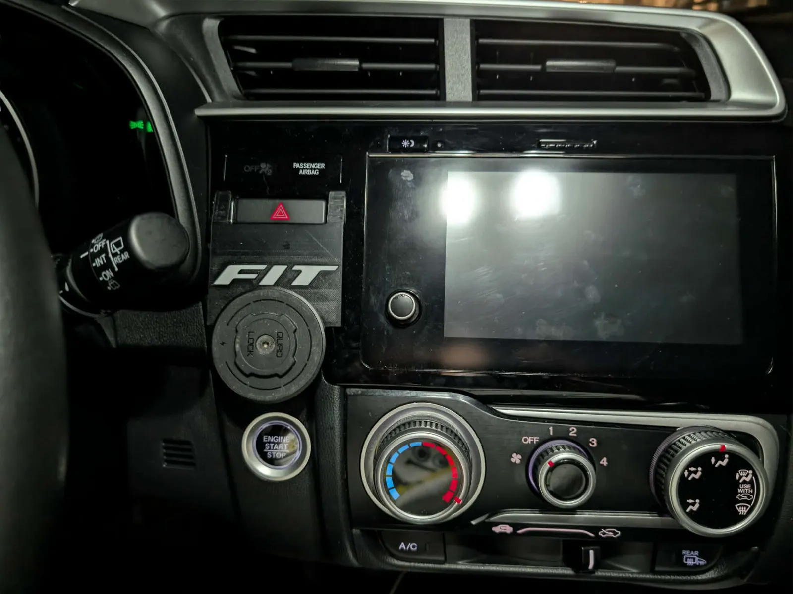 Honda Fit Quad Lock mount