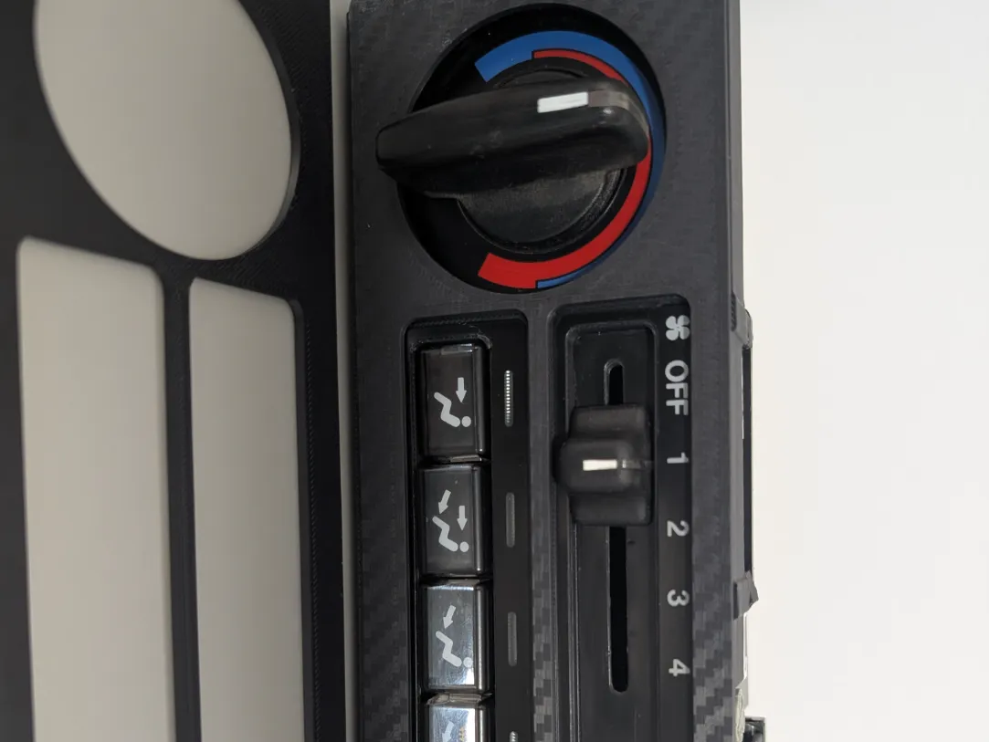 1988-1991 Honda CRX JDM Climate Control housing