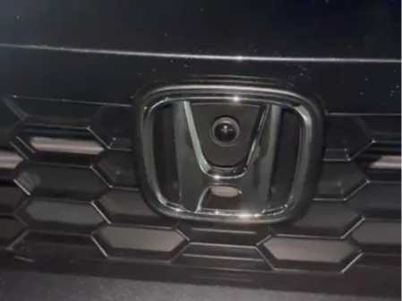 Honda emblem camera mount