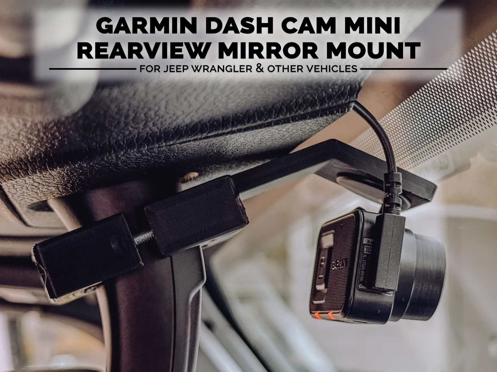 Garmin Dash Cam Mini Rearview Mirror Mount