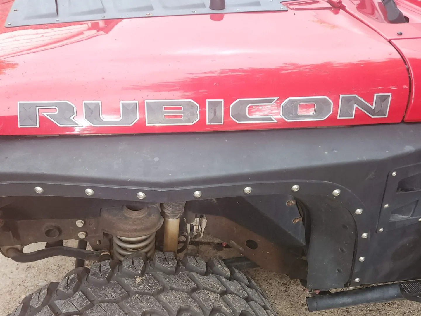 Rubicon Jeep Letters