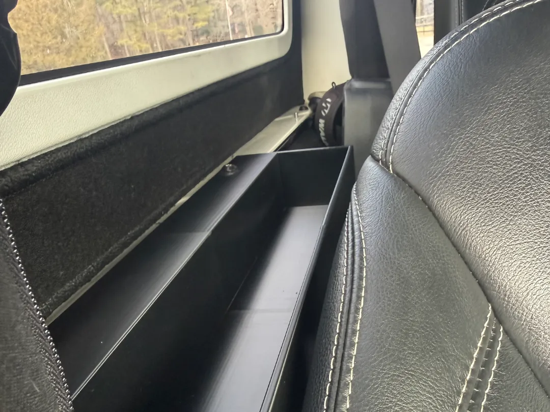 Jeep JK 2dr backseat storage bins