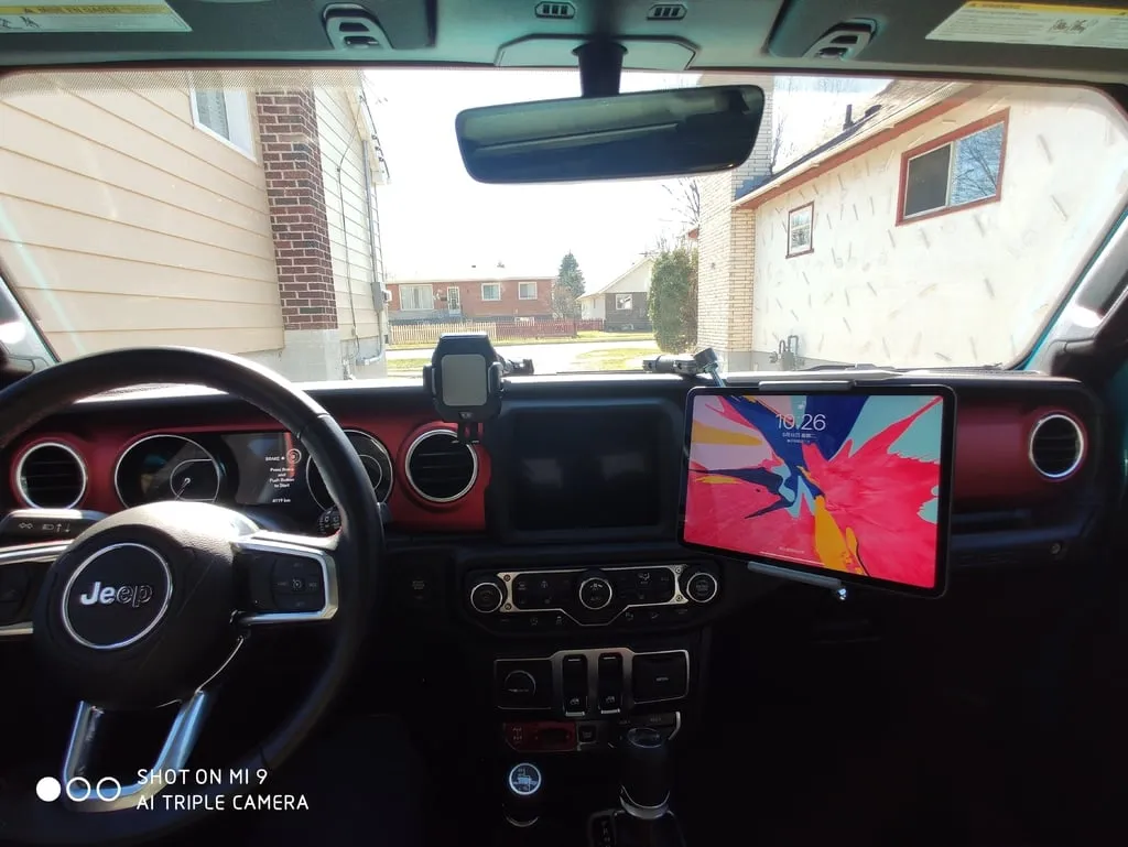 Jeep JL iPad Mount ipad支架