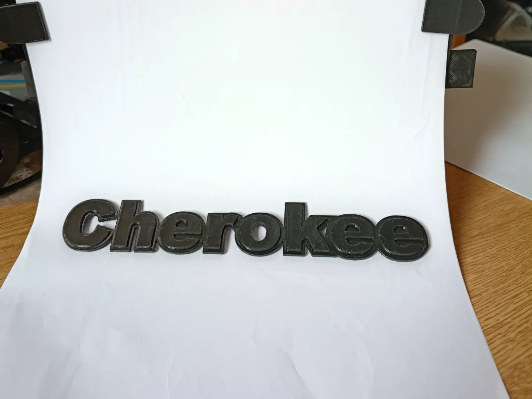 Jeep XJ Cherokee Fender Badge