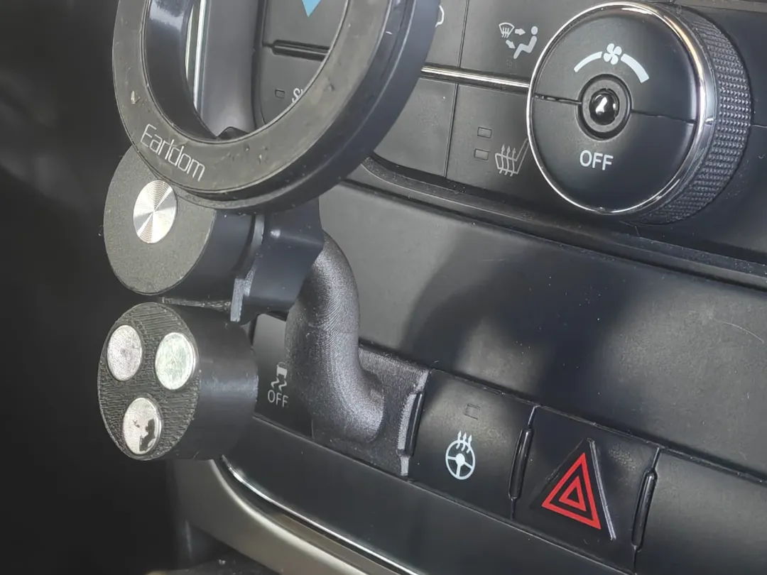 Mobile Mount for Jeep Grand Cherokee fake button