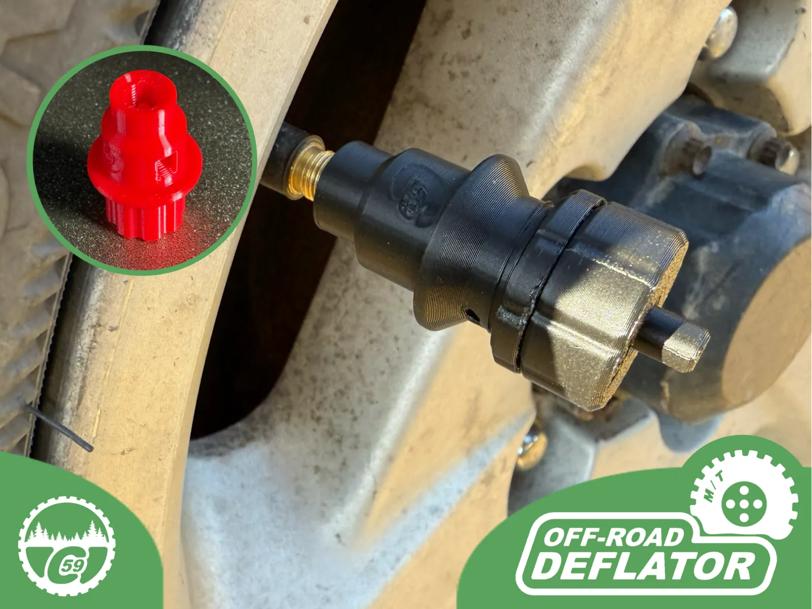 Off-Road Tire Deflator