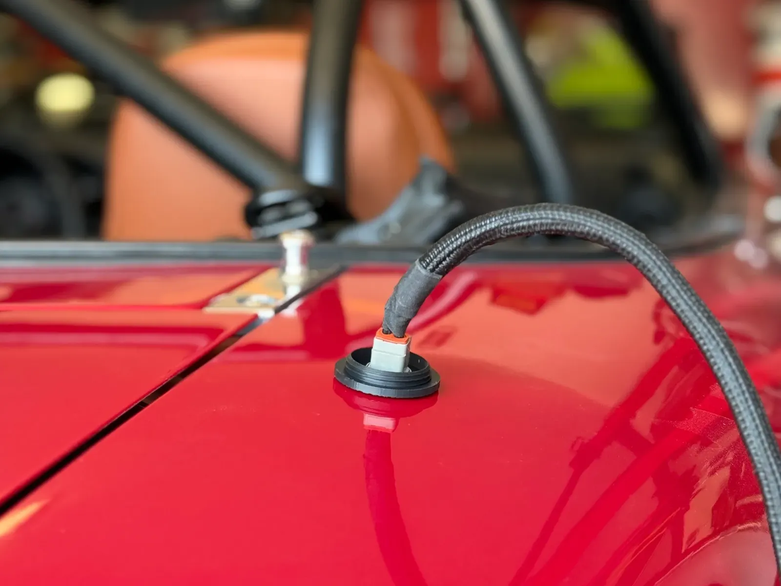 Miata Antenna Delete with Battery Tender Plug