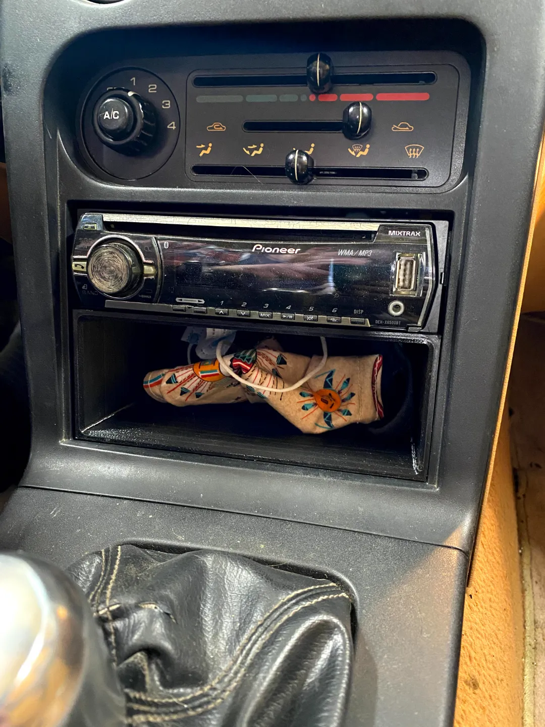 Mazda Miata NA Under Radio Cubbie