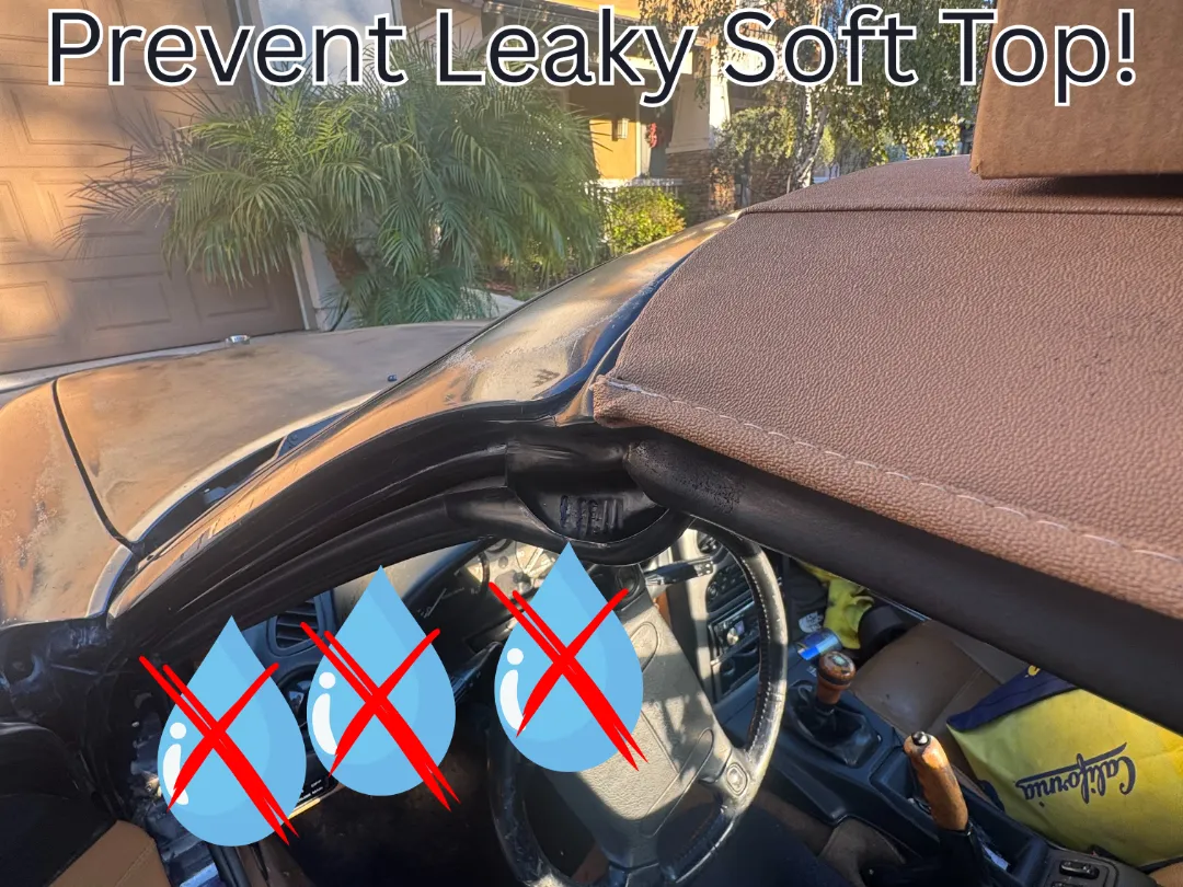 Prevent Leaky Soft Top Miata