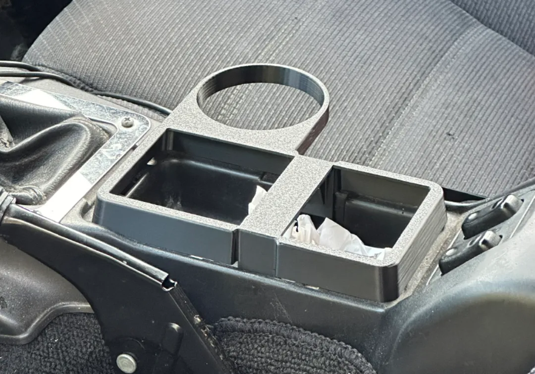 Ruggedized Miata NA Center Console Cup Holder