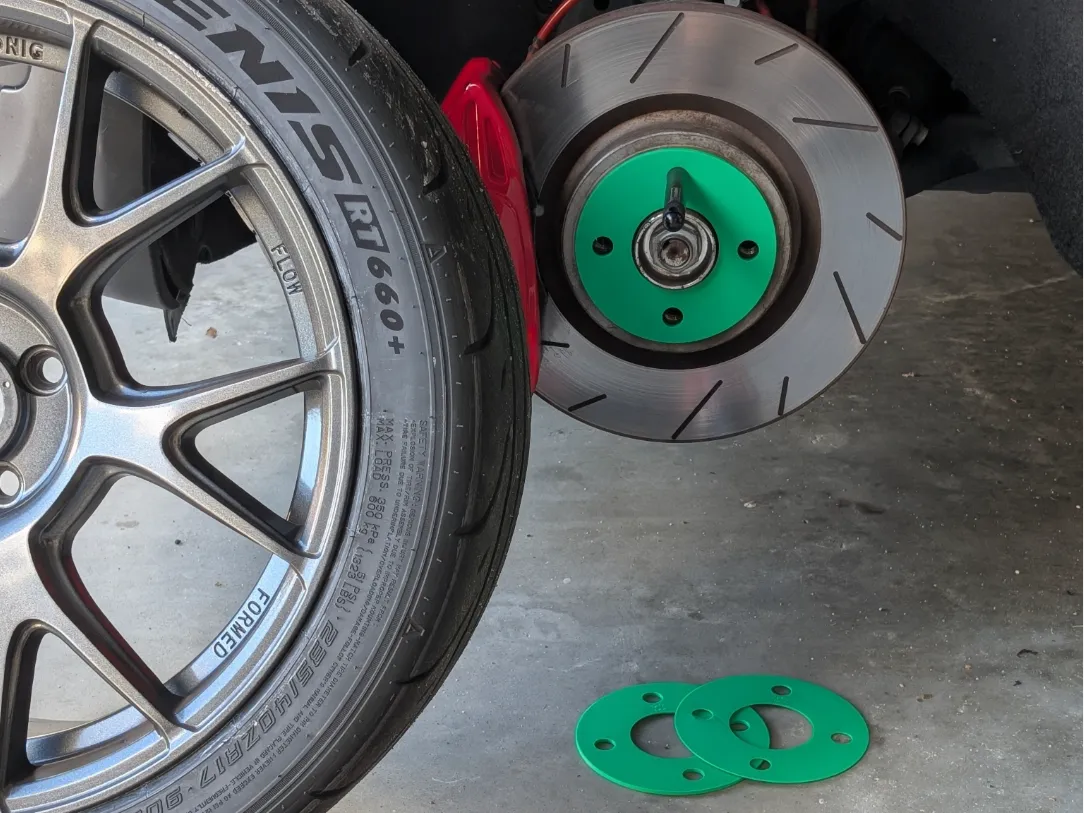 4x100 Test Fit Wheel Spacers