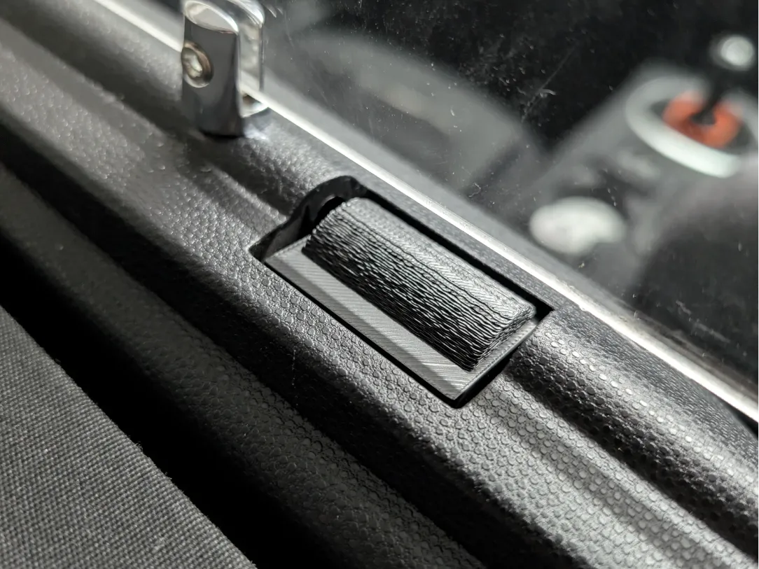 MX-5 NC Wind Deflector Delete Plug