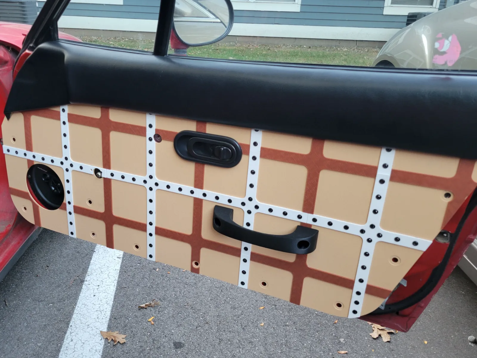 NA Miata Doorcards - 3D printable - Passenger side