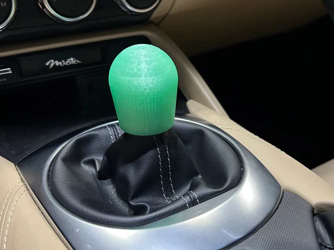 Miata Short Teardrop Style Shift Knob - M10x1.25mm