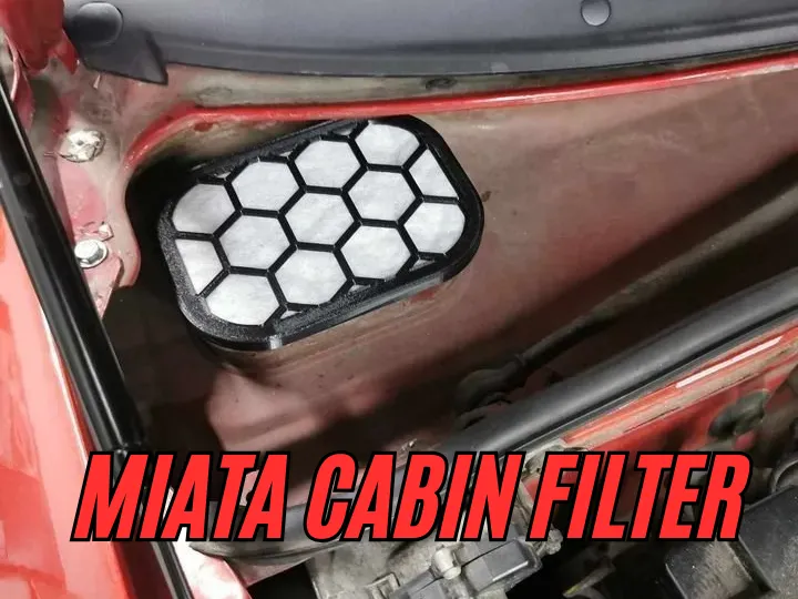 Cabinfilter for Mazda MX-5 NA NB NBFL.