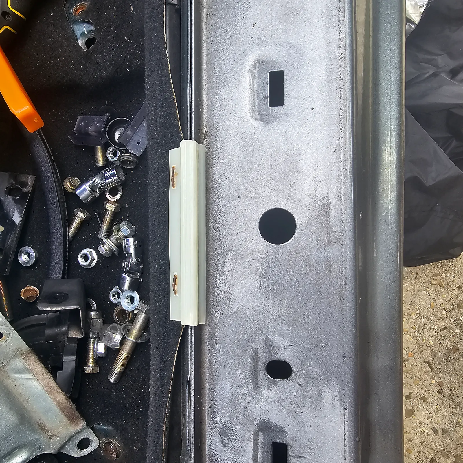 Miata Carpet Clamp