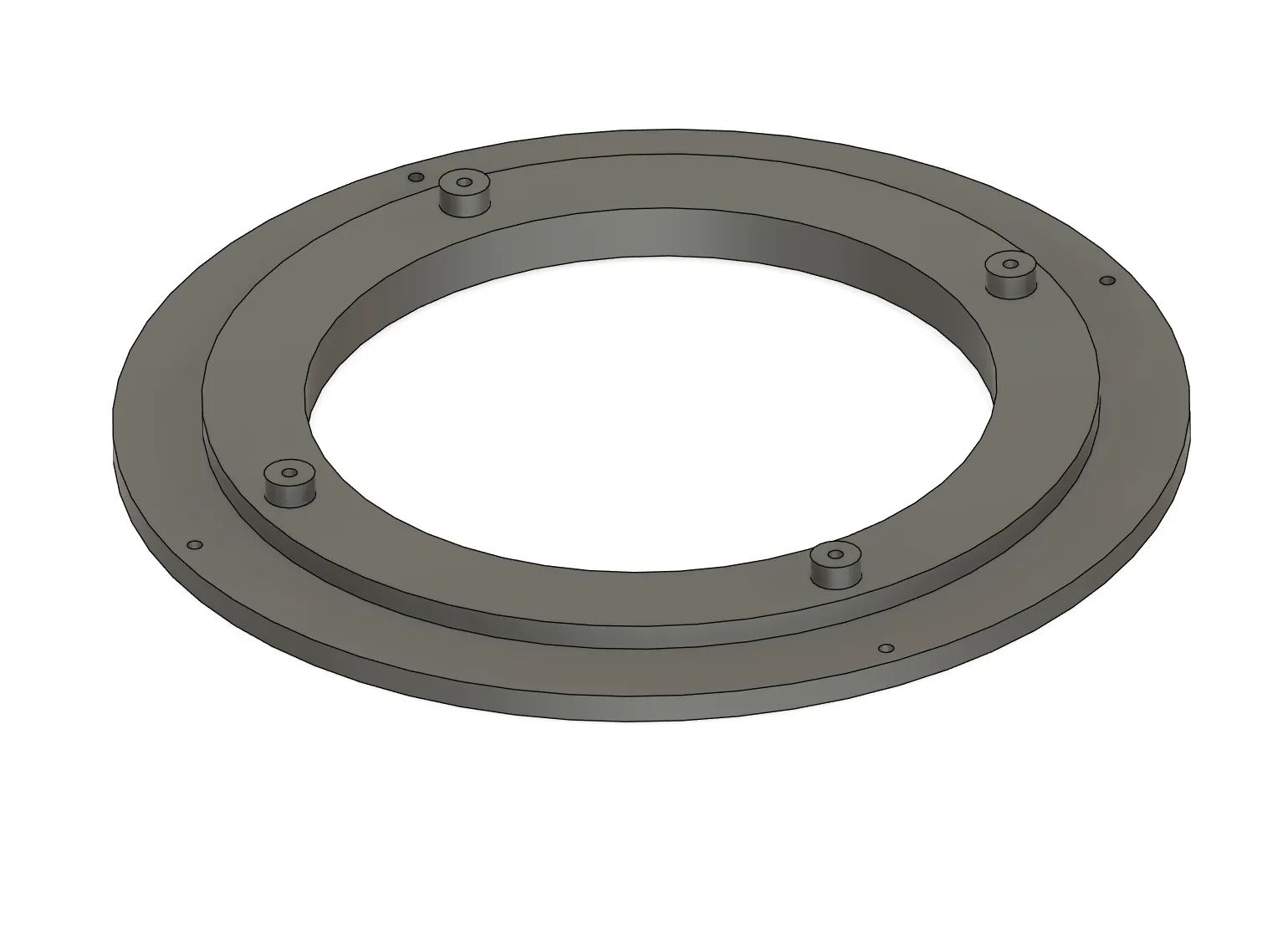 NB Miata 8" to 6.5" speaker adapter (Bose)