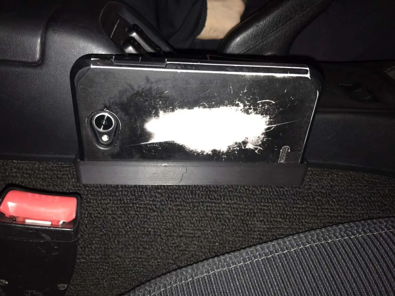 Miata Center Console iPhone Holder
