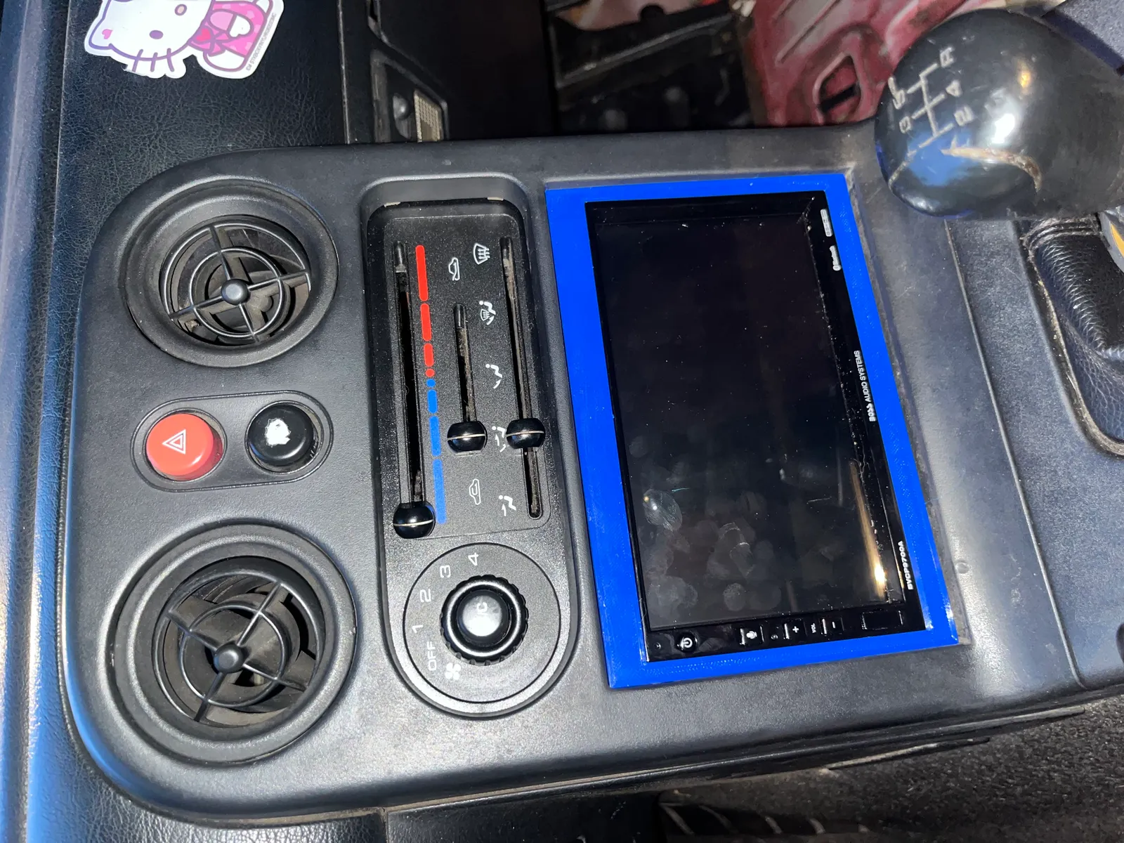 NA Miata Stereo Bezel