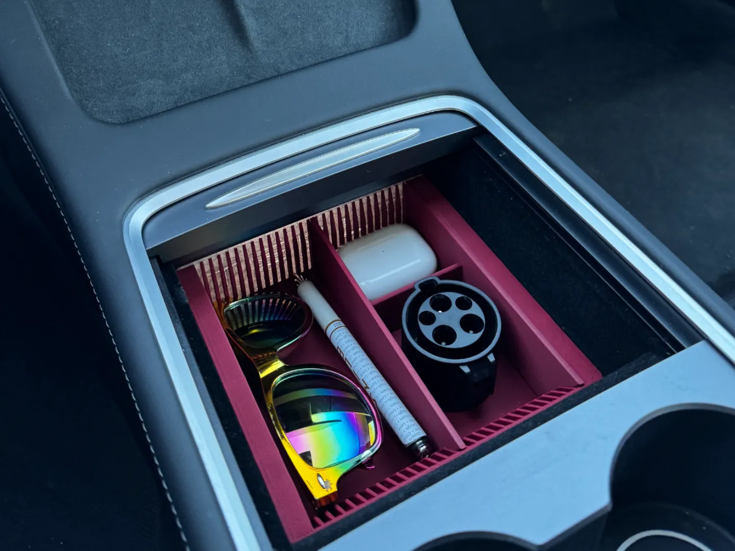 Tesla 3|Y Center Console Tray - Modular | Backlit
