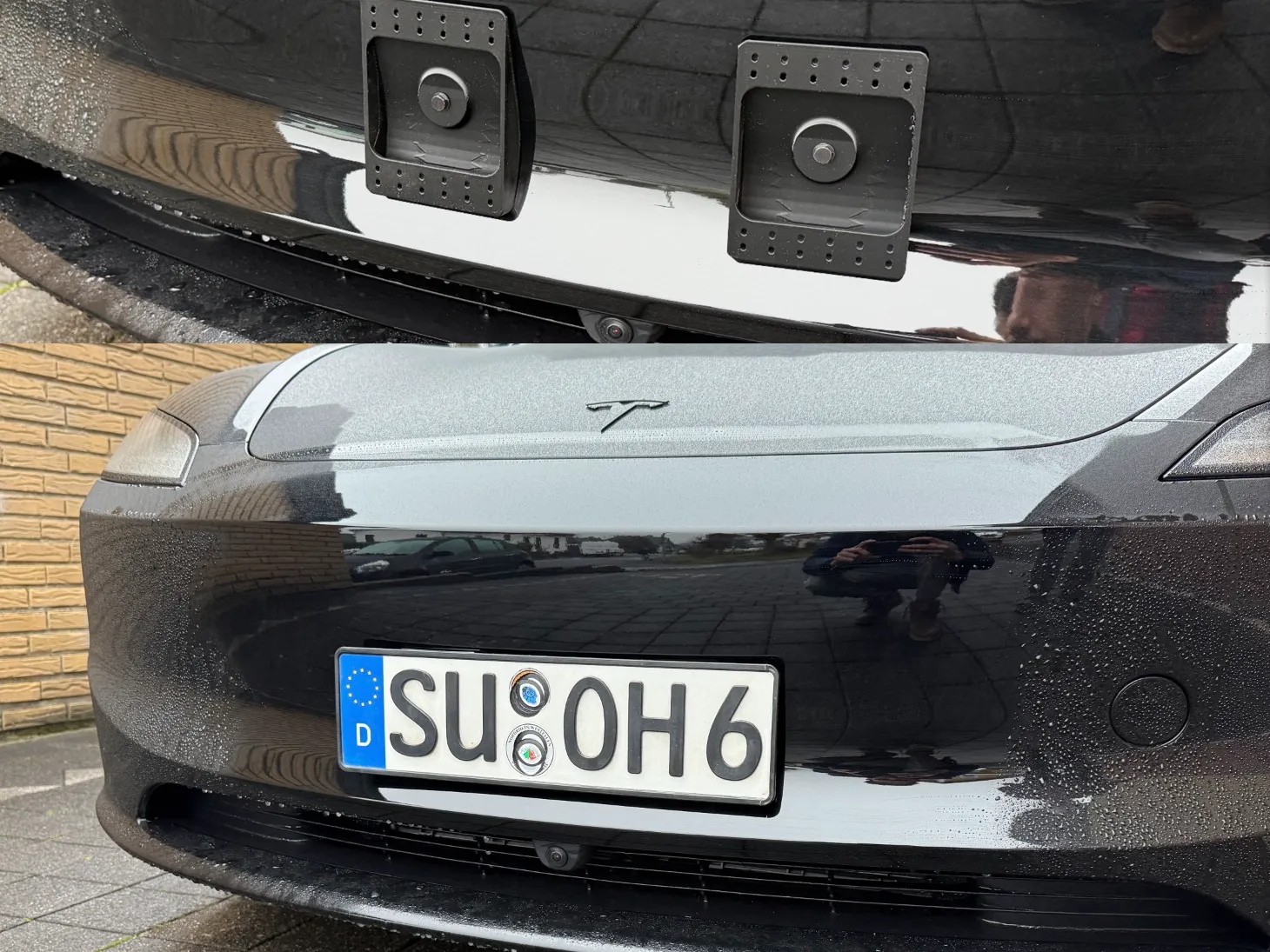 Tesla Model 3 Highland Kennzeichenhalter