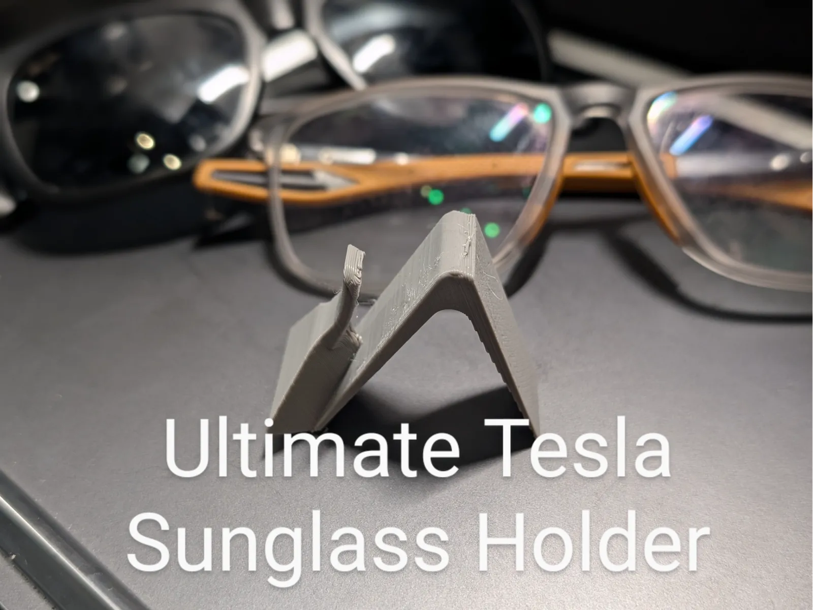 Ultimate Tesla Sunglasses and Glasses Holder