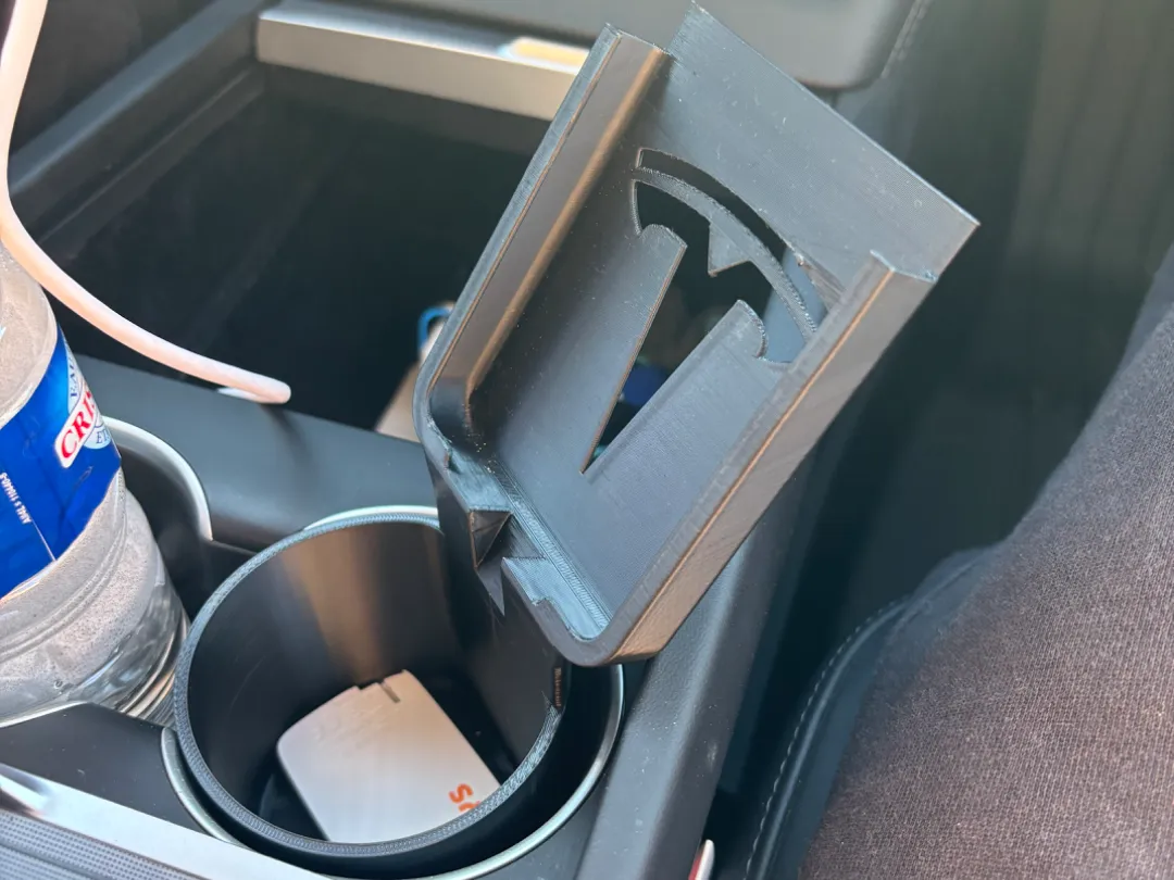 Tesla Cup Holder Phone – iPhone 16 Pro Compatible