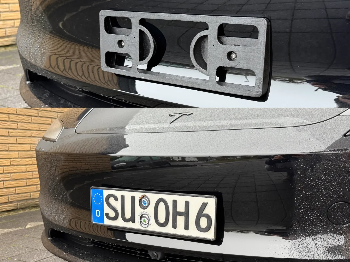 Tesla Model 3 Highland License Plate Holder