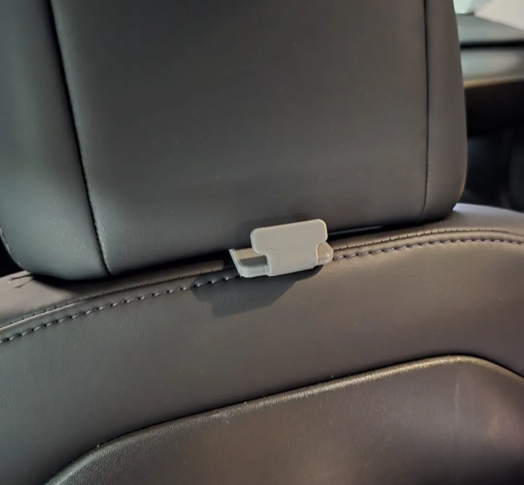 Tesla Model 3 Front row Seat hook