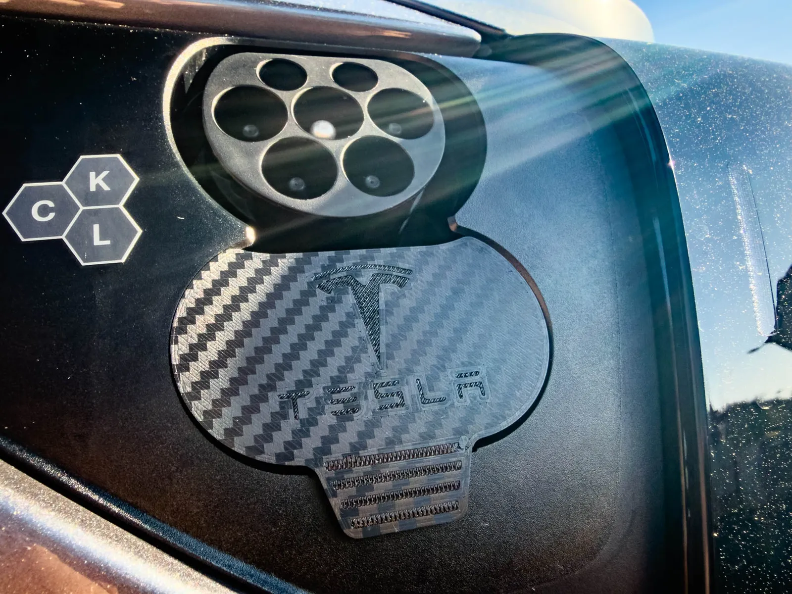 Tesla CCS Port Protection Cover