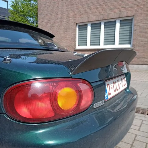 Mazda MX5/Miata NB & NBFL - Ducktail Rear Spoiler - TRD Style