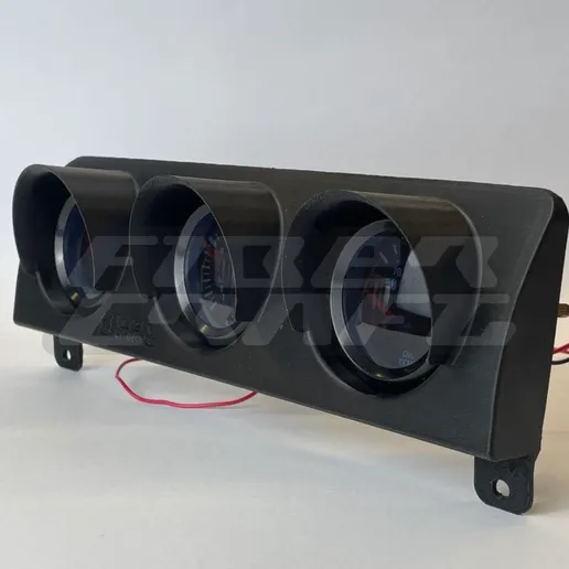 BMW E46 air vent gauge pod 3x52mm