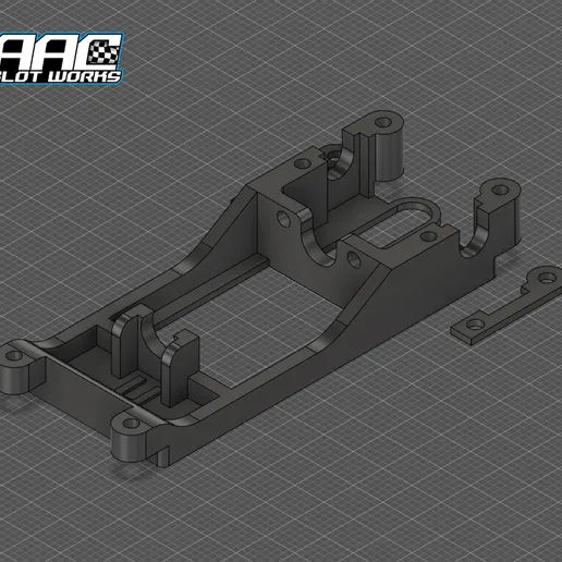 Chassis Slot Motor Pod FK130 Slot.it
