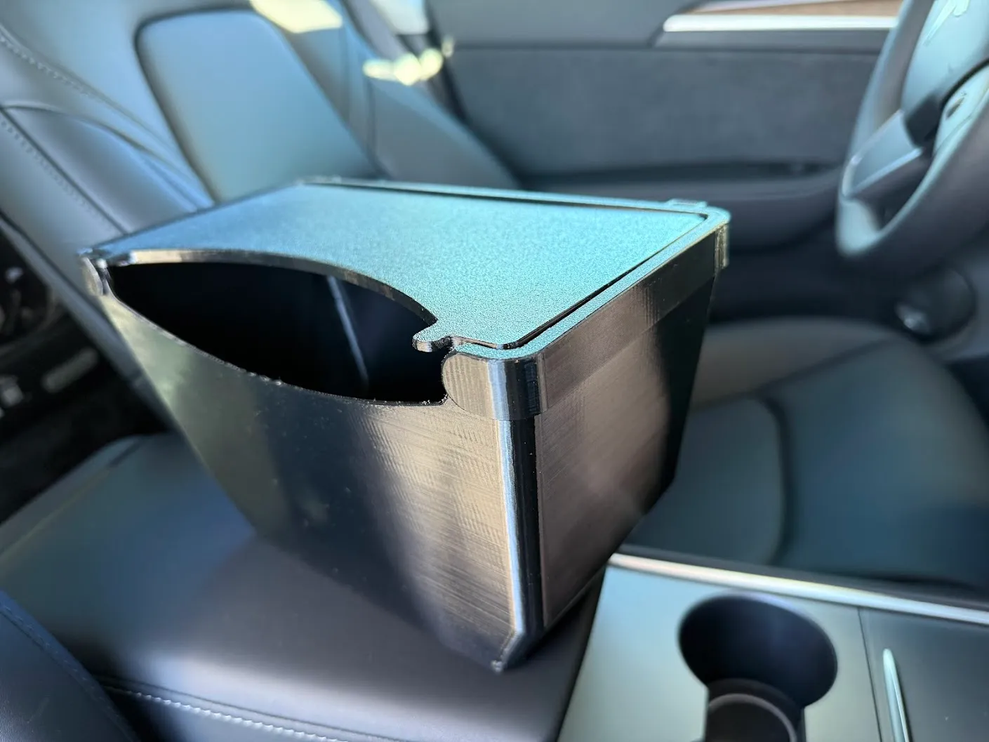 Tesla Model Y Trash Bin