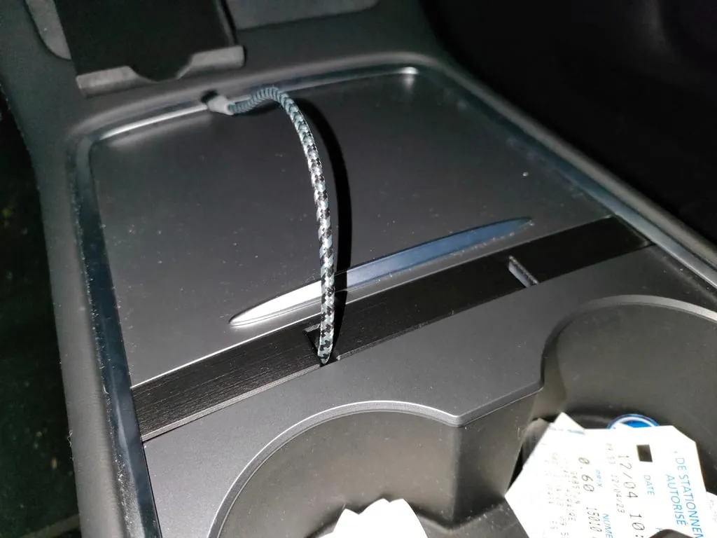 Cable holder for tesla model 3 & Y 2nd generation interior trim